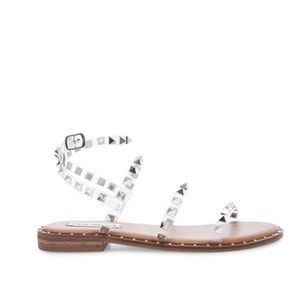 Clear Steve Madden travel sandal.  NWT Never worn, in box.  Size 8.5